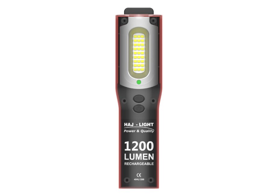 Haj Light 1200 Lumen Genopladelig Inspektionslampe - Tilbud!