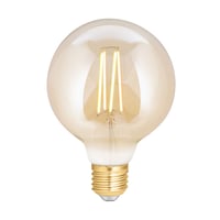 Wiz Filament LED Pære G95 E27 Amber 810 Lumen - Udsalg!