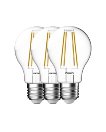 Nordlux LED Pærer A60 2700K - 3-pak til hyggeligt lys
