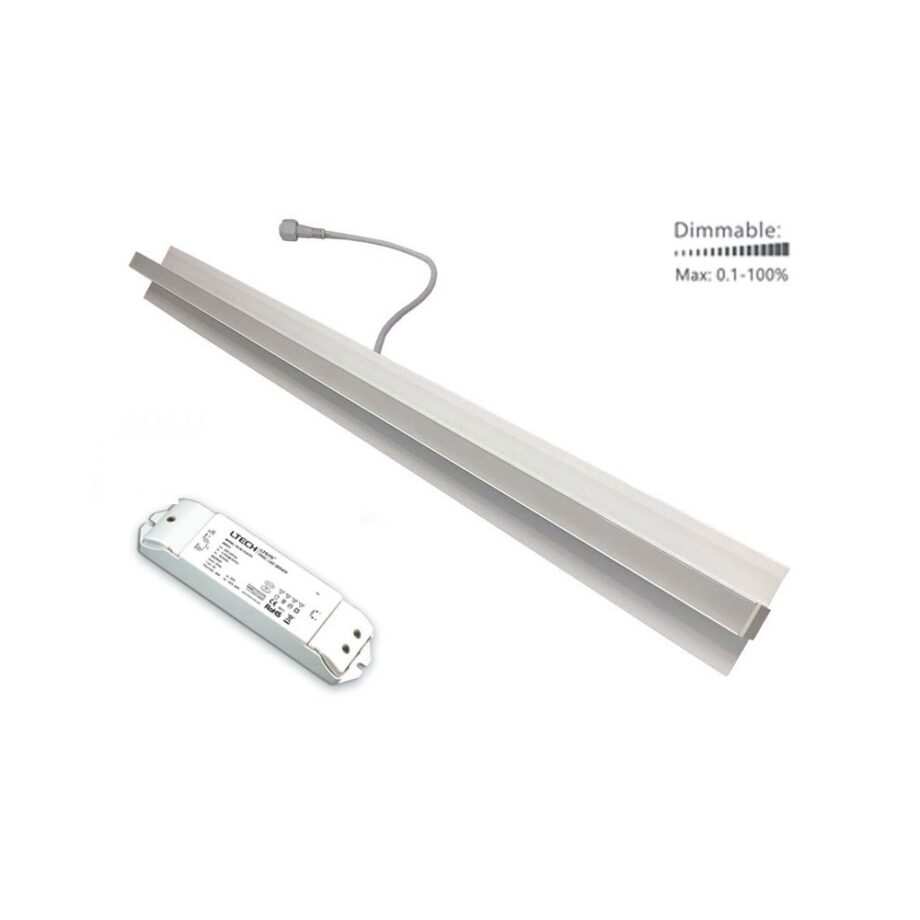 Dæmpbar LED Skinne 60cm – Elegant Belysning Tilbud!