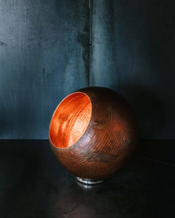 Brun Kobber Gulvlampe – Aeris Lumen Tilbud!