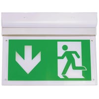 Nordtronic LED Nødudgangssignal – Batteridrevet Sikkerhedssignal