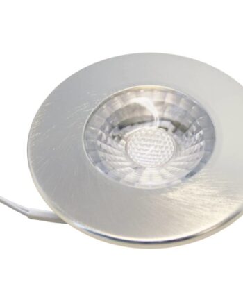 Gabriella LED Downlight – Børstet Aluminium, 320 Lumen