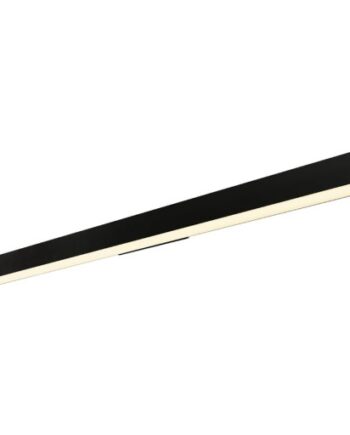 Sort LED Vægarmatur 3000K – 3800 Lumen Tilbud!