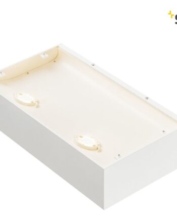 Elegant Hvid LED Væglampe 3000K – 5600 Lumen Tilbud!