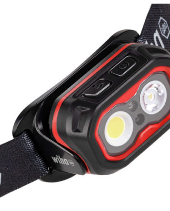 Sort Wiha Pandelampe med Sensor – 500 Lumen Tilbud