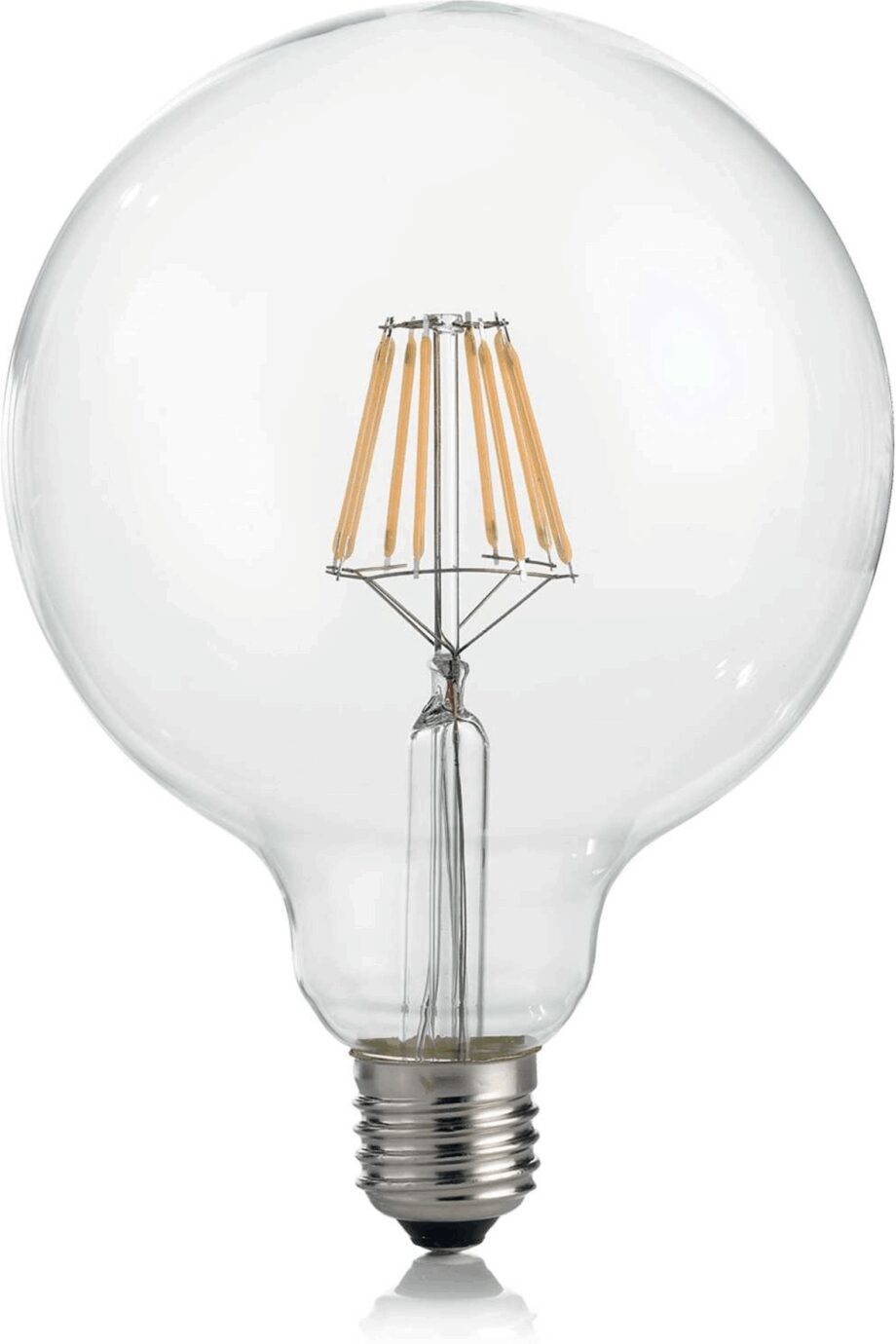 Gennemsigtig E27 Lyspære - 3000K, 1020 Lumen Tilbud!