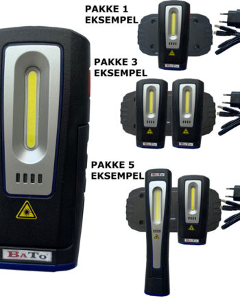 Bato Trådløs Arbejdslampe COB 300 Lumen - Fantastisk Tilbud!