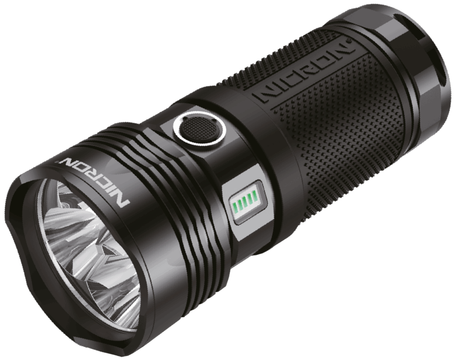 Nicron Treme Håndlygte 12000 Lumen - Genopladelig Styrke
