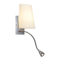 Elegant Coups Flex LED Væglampe 3000K - Krom & Glas
