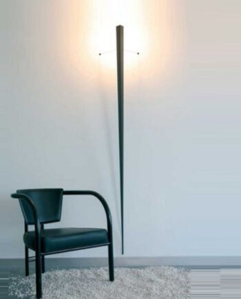 Sort Torchre Væglampe fra Lumen Italia - Outlet Tilbud!