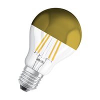 Led Standard Topforspejlet Filament 827 420 Lumen E27 Guld - Ledvance Lumen  - 4058075435360