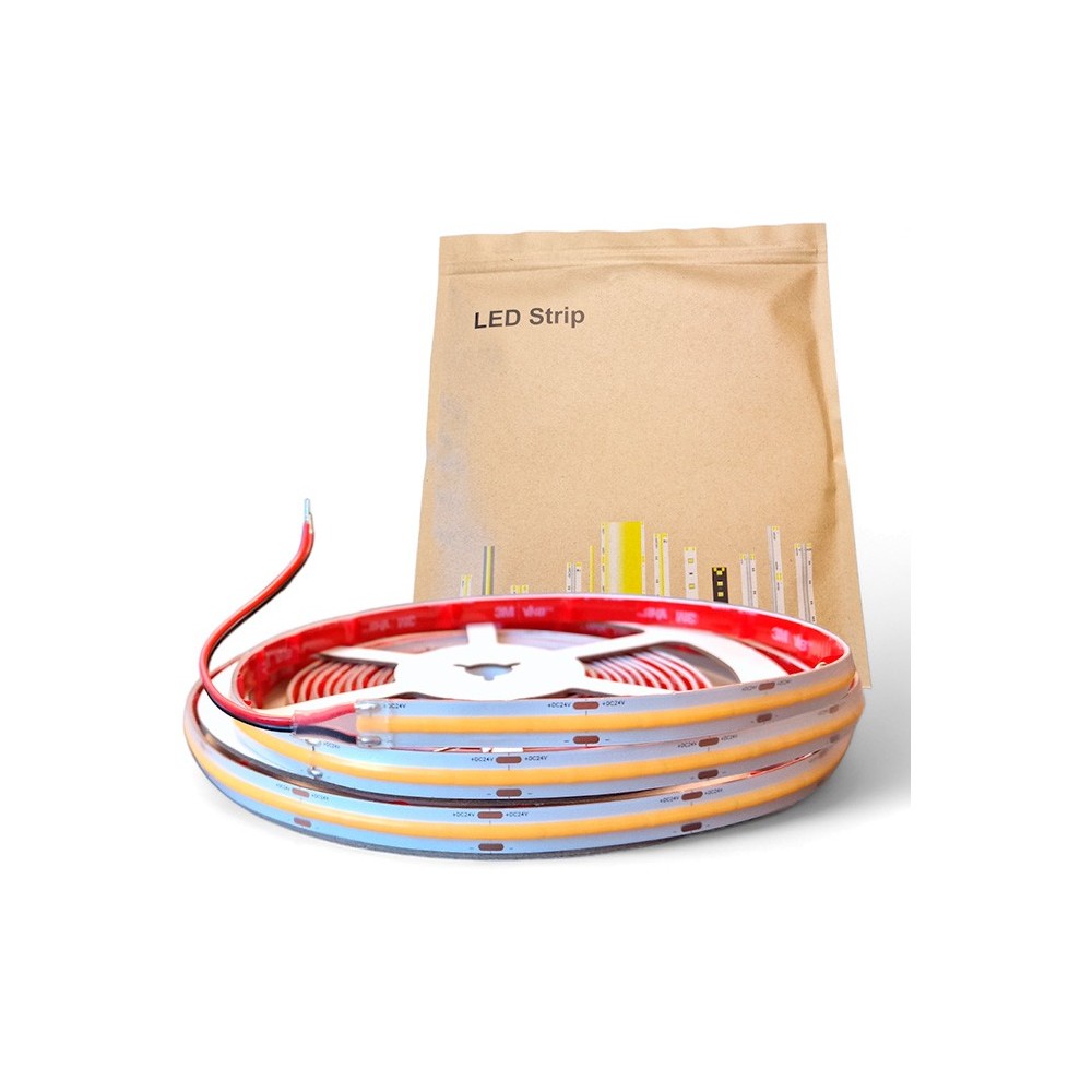 Hilux High Lumen Cob Led Strip 24v Ip65 15w 2700k Ra95 Meter - Hilux Lumen - 5714255009934