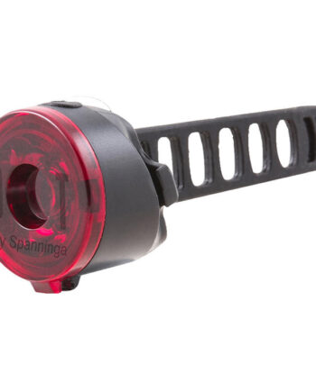 Spanninga Dot Baglygte Lumen Rød Led - Spanninga Lumen  - 8715117022648