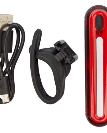 Abus Gemini Baglygte 100 Lumen Opladelig - Abus Lumen  - 5705532086236