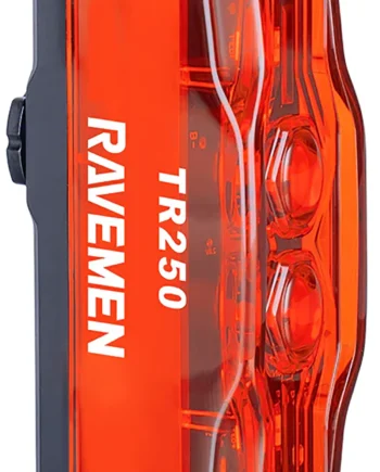 Ravemen Tr250 Baglygte Bremselys 250 Lumen - Ravemen Lumen  - 6970232531044