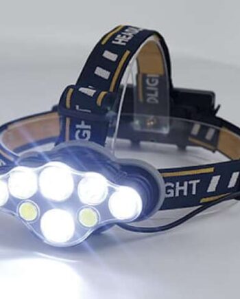 Hvid Pandelygte 600 Lumen Genopl Rød - Lumen  - 5703156164569